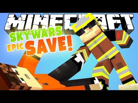 Видео: ЭПИЧНОЕ СПАСЕНИЕ! [Minecraft Team SkyWars Mini-Game]