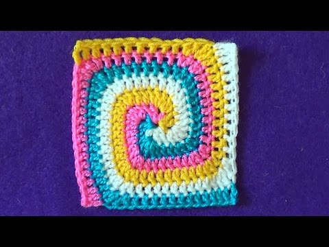 Видео: Квадратный спиральный мотив