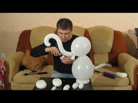 Видео: Слонёнок из шаров