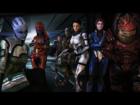 Видео: Возвращение в Космос! Добиваем квесты спутников) (8) Mass effect 2