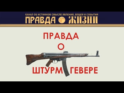 Видео: Правда о Штурмгевере Шмайссера