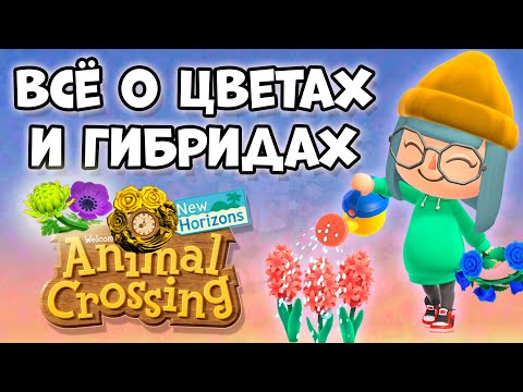 Видео: Все о цветах и гибридах в игре Animal Crossing: New Horizons (0+)