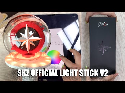 Видео: Наконец-то руки дошли до распаковки НОВОЙ ВЕРСИИ ЛАЙТСТИКА STRAY KIDS - OFFICIAL LIGHT STICK VER.2❤️