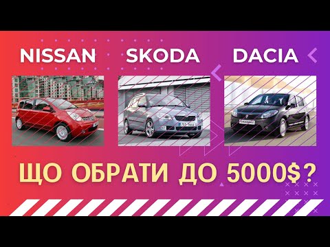 Видео: ШУКАЄМО ПРОСТЕ ТА НАДІЙНЕ АВТО ДО 5000$: SKODA, RENAULT, NISSAN. ПЕРЕВІРКА, СТАН LOGAN MCV до 5500$