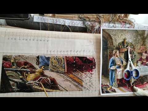 Видео: Милый гость издалека/март/#вышивка #вышивкакрестом