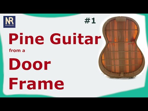 Видео: Гитара из двери: распиловка заготовок, дека и дно (видео №1)