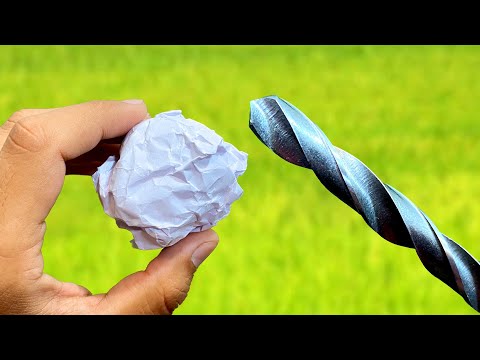 Видео: Бритва острая! Заточите сверло за 20 секунд с помощью этого метода