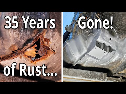 Видео: Устранение ржавчины №1 на BMW E30 | Реставрация BMW E30 Touring — Часть 6