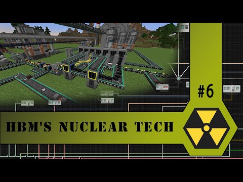 Видео: ☢ Обзор мода Hbm's Nuclear Tech | Часть 6 | Бедроковая руда | Minecraft 1.7.10