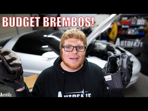 Видео: Установка бюджетного тормозного комплекта Brembo BIG для нашего WS6 4-го поколения!