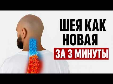 Видео: ГИМНАСТИКА ДЛЯ ШЕИ за 3 минуты — прямо на стуле!