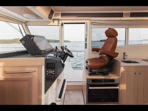 Видео: Полный обзор морского катера Nord Star 42 + | Yachts Expert #nord star42