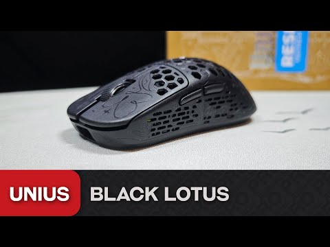 Видео: Обзор Unius Black Lotus. Моя новая мышь?