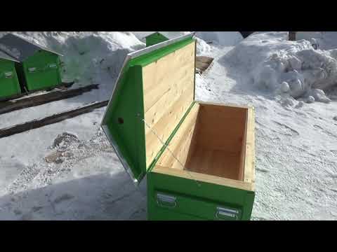 Видео: Владимирский улей лежак Эко обзор внешнего и внутреннего вида. Какой улей выбрать на пасеку.