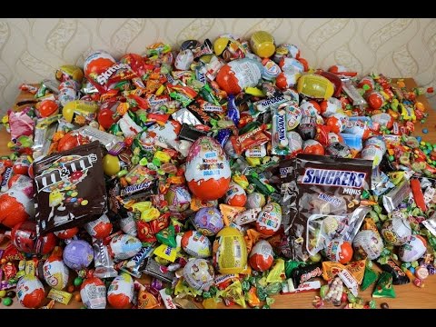 Видео: Много конфет и сладостей! Распаковка!