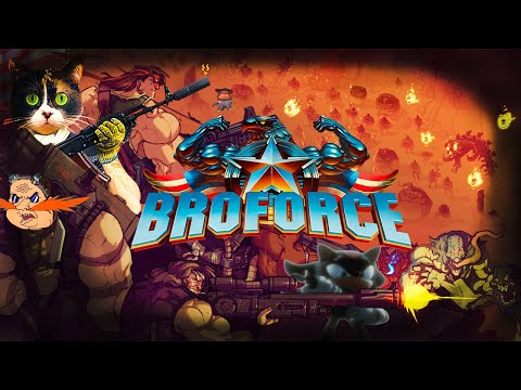 Видео: Обзор игры - Broforce