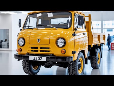 Видео: УАЗ 3303 Tipper 2026 — легендарный русский грузовик, переродившийся с новой силой