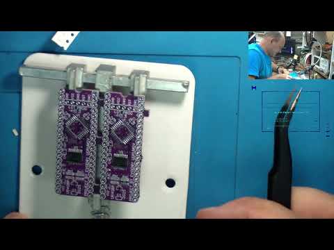 Видео: Собираем эмулятор 1818ВГ93 на чип LGT8T328P