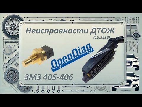 Видео: Ошибки 22 и 19 на ЗМЗ 405/406 — неисправность ДТОЖ, симптомы и решение