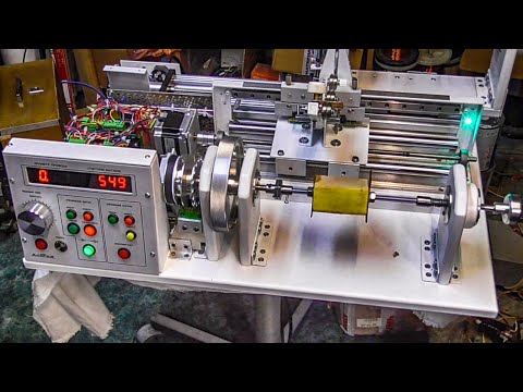 Видео: Новая модель намоточного станка