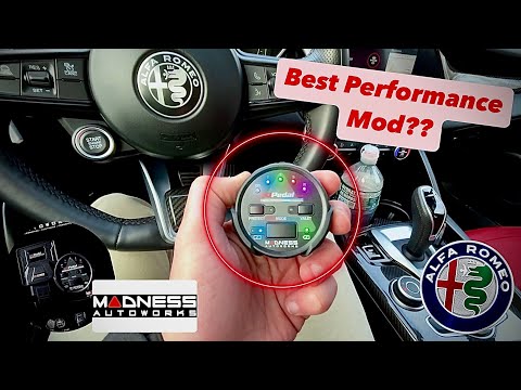 Видео: ТЮНИНГ моей Alfa Romeo Giulia! (Установка и обзор Madness GoPedal)