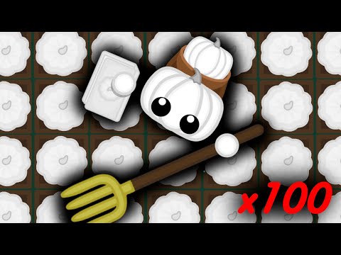 Видео: Starve.io - 100 грядок чеснока в режиме вампира