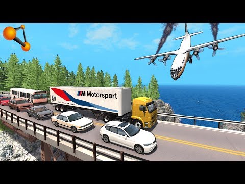 Видео: ЭТО НЕ ПУНКТ НАЗНАЧЕНИЯ! ЭТО МАСШТАБНАЯ КАТАСТРОФА НА МОСТУ | BeamNG.drive