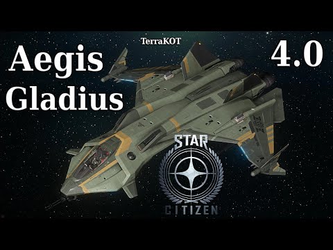 Видео: Star Citizen 4.0 – Aegis Gladius – Обзор, Тест в бою, Idris без смертей, Тесты манёвренности…