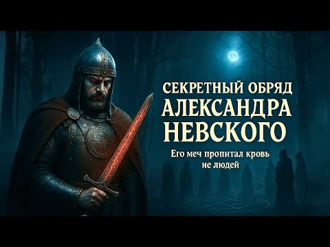Видео: Секретный обряд Александра Невского. Его меч пропитал кровь не людей