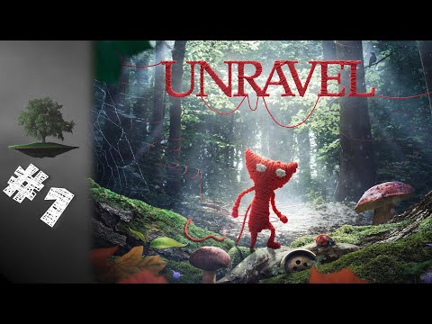 Видео: Unravel ♦ СЕМЕЙНЫЙ СТРИМ №1 - Thistle and weeds. The sea.