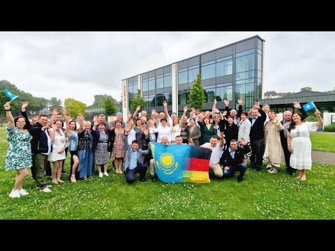 Видео: Немцы Казахстана! Встреча в Германии!