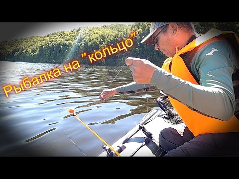 Видео: Рыбалка на "кольцо".  Река Волга