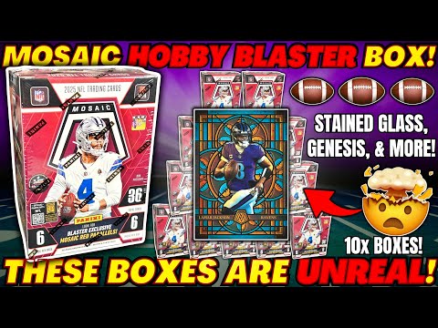 Видео: *ЭТО ОБЯЗАТЕЛЬНО КУПИТЕ!🚨 ОБЗОР КОРОБКИ MOSAIC FOOTBALL HOBBY BLASTER 2025!🏈