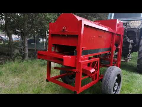 Видео: Молотарка фасоли(квасолі) для Трактора+ на заказ !