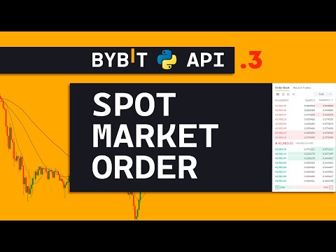 Видео: ByBit API + Python ч3 | Отправка Спотового Рыночного Ордера