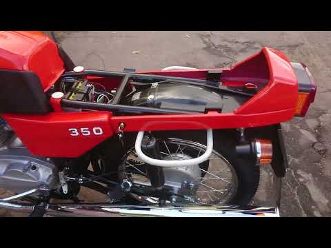 Видео: Возрождение, Ява 638 103, передним дисковым тормозом от 640