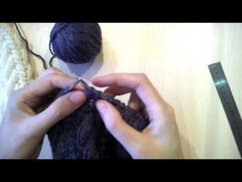 Видео: Как связать шапку спицами 5. Довязываю.