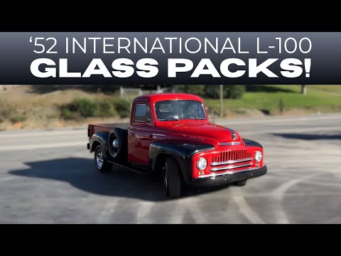 Видео: 1952 International L-100 Inline 6 (220) со стеклопакетом!