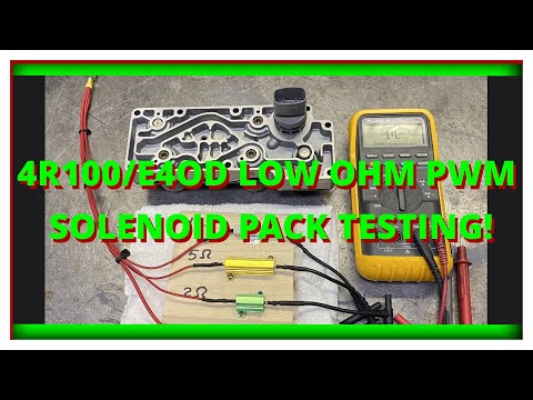 Видео: САМОЕ ДЕШЕВОЕ ТЕСТИРОВАНИЕ СОЛЕНОИДНОГО БЛОКА 4R100 ЧЕРЕЗ ИНТЕРНЕТ! БЕЗОПАСНАЯ ПРОВЕРКА СОЛЕНОИДО...