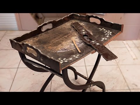 Видео: Веселье выходного дня. Восстановление катастрофы с чайным столиком.