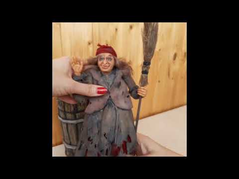 Видео: Баба Яга в ступе, по роли Г. Милляра