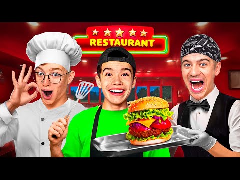 Видео: СТАЛ ШЕФ-ПОВАРОМ В ЛУЧШЕМ РЕСТОРАНЕ ГОРОДА! СТАС vs ОДИССЕЙ!