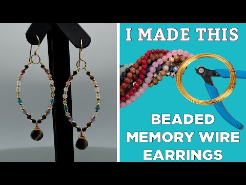 Видео: Серьги из проволоки с эффектом памяти | Я сделал это