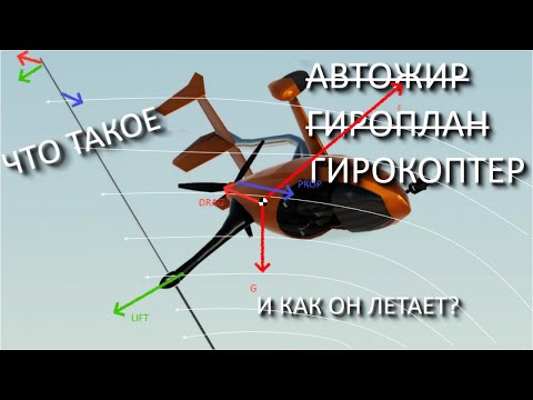 Видео: Что такое автожир и как он летает?