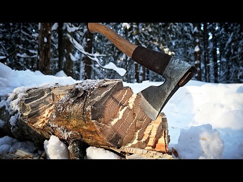 Видео: Самый практичный топор для леса. Удлиненный "Егерь" от Аники.