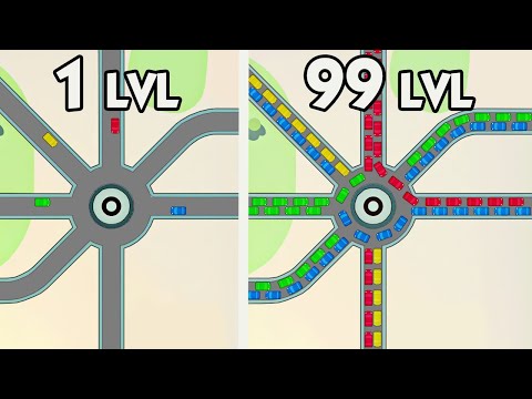 Видео: НУБ ПРОТИВ ИНЖЕНЕРА 99 УРОВНЯ ► Mini Motorways #3 Прохождение | Москва