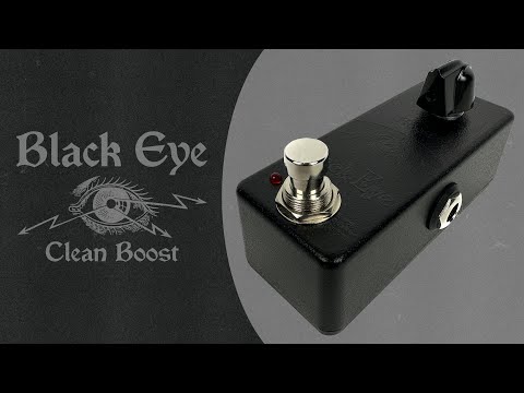 Видео: Педаль усилителя Black Eye Clean