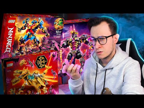 Видео: НОВЫЙ СЕЗОН LEGO NINJAGO - LEGO ИЗ ЗОЛОТА