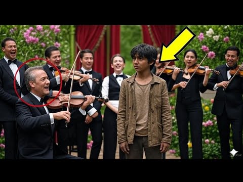 Видео: «Они смеялись: “Сыграю за еду”… но БЕЗДОМНЫЙ МАЛЬЧИК взял скрипку — и зал ОНЕМЕЛ!»