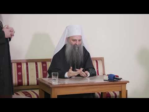 Видео: Изјава на Патријархот Порфириј за расколот на МПЦ